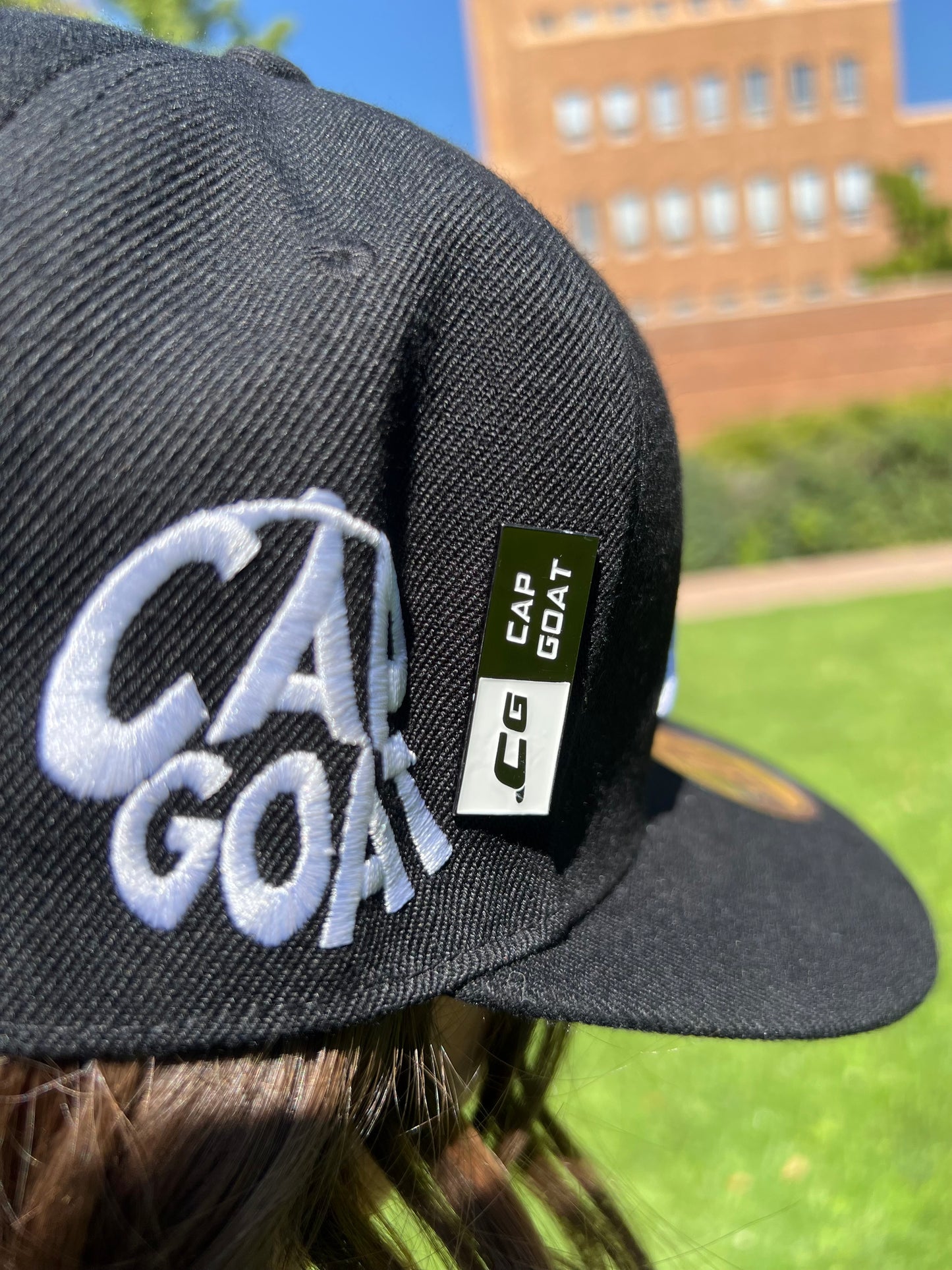 Cap Goat hat pin